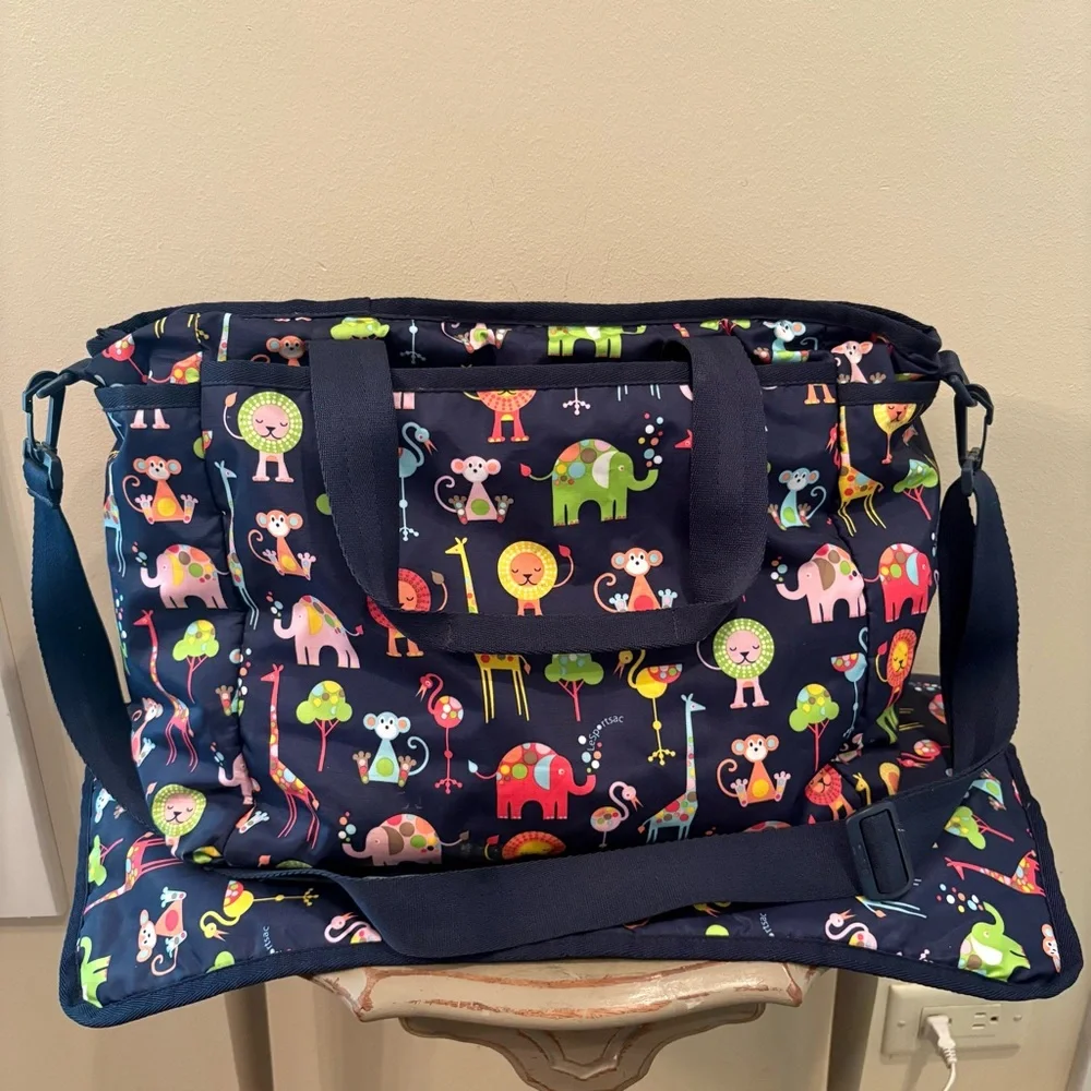 LeSportsac Ryan Baby Tote Diaper Bag With Changing Pad
